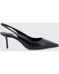 Jimmy Choo - Love Smooth Calfskin Slingback Pumps With Mid-Heel - Lyst