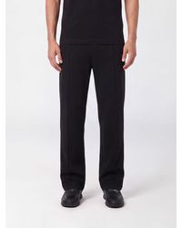 Billionaire - Jersey Jogging Trousers With Elasticated Waist And Contrast Logo - Lyst