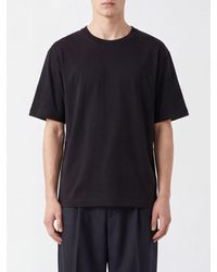 Dries Van Noten - Short-Sleeved Cotton T-Shirt With Dropped Shoulders - Lyst