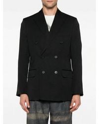 Golden Goose - Wool Double-Breasted Blazer - Lyst