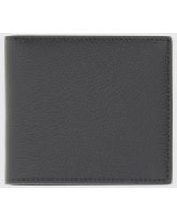 Thom Browne - 4-Bar Full-Grain Leather Bifold Wallet - Lyst