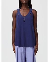 Emporio Armani - Viscose Top - Lyst