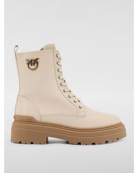 Pinko - Flat Ankle Boots - Lyst