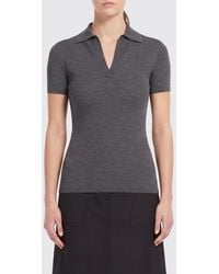 Max Mara - Basic Wool Knit Polo - Lyst