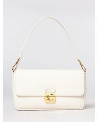 Coccinelle - C-Me Lock Leather Bag - Lyst
