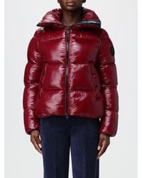 Save The Duck - Short Polyester Puffer Jacket With High Neck And Thermoplume Padding - Lyst