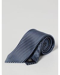EXCEPTIONNEL ERMENEGILDO ZEGNA Homme Noir 100% Cravate en soie avec Turquoise Tan Accents 