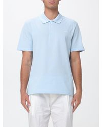 A.P.C. - Basic Cotton Polo With Logo - Lyst