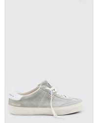 Golden Goose - Soul Star Suede Calfskin Leather Sneakers With Appliqué Logo - Lyst