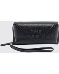 Marc Jacobs - The Shades Case Grained Leather Glasses Case With Strap - Lyst