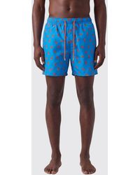 Gallo - Recycled Polyester Boxer Swim Shorts - Lyst