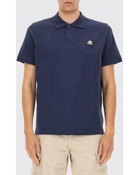 Moose Knuckles - Polo De Algodón Con Logo - Lyst