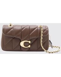 COACH - Tabby Mini Matelassé Leather Shoulder Bag With A Sliding Strap - Lyst