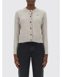 Maison Kitsuné - Maison Kitsun&Eacute Crew Neck Cardigan - Lyst