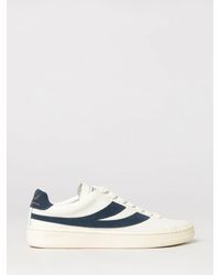 Superga - 1960 Capri Bicolour Leather Sneakers With Padded Ankle - Lyst