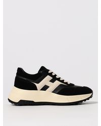 Hogan - Baskets H669 En Daim - Lyst