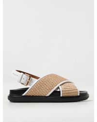 Marni - Flat Sandals - Lyst