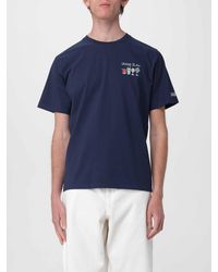 MC2 Saint Barth - Cotton Crew Neck T-Shirt - Lyst