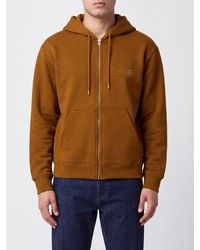 MM6 by Maison Margiela - Relaxed Fit Zip-Up Hoodie With Numeric Logo - Lyst