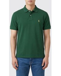 Polo Ralph Lauren - Pony Logo Cotton Polo Shirt - Lyst