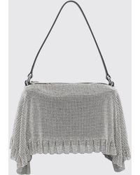 Alexander Wang - Divina Metal Mesh Bag With Set Rhinestones - Lyst