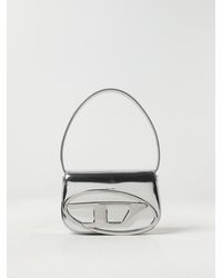 DIESEL - Mirrored Leather 1Dr Iconic Shoulder Bag - Lyst