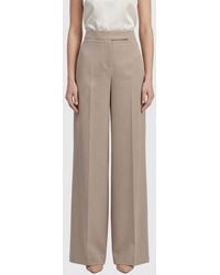 Max Mara - Taffeta Palazzo Trousers - Lyst
