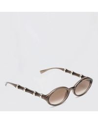 Gucci - Bamboo Effect Acetate Sunglasses - Lyst