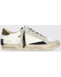 Crime London - Sk8 Deluxe Leather Sneakers - Lyst