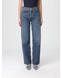 Agolde - Jeans Straight De Denim De Algodón - Lyst