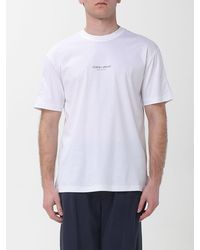 Giorgio Armani - Cotton T-Shirt With Logo - Lyst