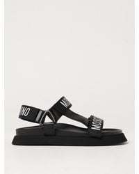 Moschino - Flat Sandals - Lyst