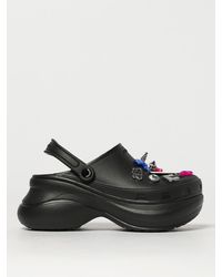 Balenciaga - Sabot X CrocsTM in gomma nera - Lyst