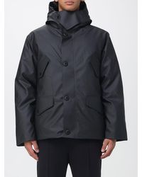 Rains - Waterproof Hooded Jacket With A Relaxed Fit And Drawstring - Lyst