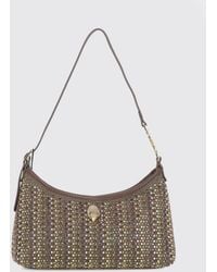 Kurt Geiger - Fabric Bag With Rhinestones - Lyst