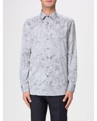 Etro - Cotton Blend Shirt With Paisley Print - Lyst