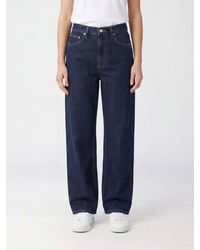 Rag & Bone - Vaqueros Logan De Pernera Recta Y Tiro Medio En Denim - Lyst
