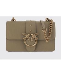 Pinko - Love One Mini Leather Bag - Lyst