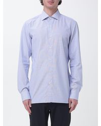 Luigi Borrelli Napoli - Striped Cotton Shirt - Lyst