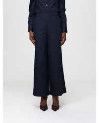 Max Mara - Cotton Cropped Trousers - Lyst
