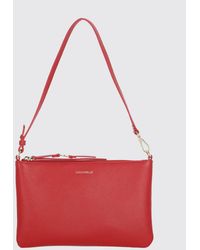 Coccinelle - C-Easy Hammered Leather Pouch - Lyst