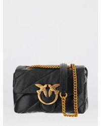 Pinko - Love Puff Mini Matelassé Nappa Bag - Lyst