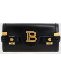 Balmain - B-Buzz 23 Leather Clutch - Lyst
