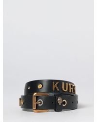 Kurt Geiger - Studded Smooth Leather Belt - Lyst