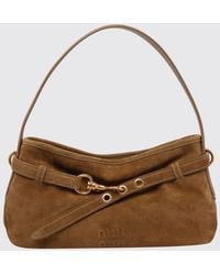 Miu Miu - Aventure Suede Shoulder Bag - Lyst