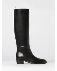 Jimmy Choo - Smooth Calfskin Knee-High Boots With Vibram Sole - Lyst