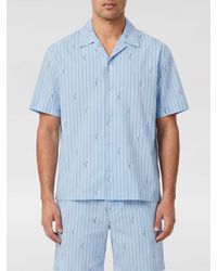 Lacoste - Striped Cotton Casual Shirt - Lyst