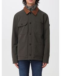 Peuterey - Bergher Cotton Drill Windbreaker Jacket With Primaloft Padding - Lyst