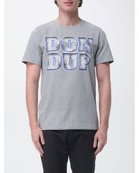 Dondup - Cotton Crew Neck T-Shirt With Logo - Lyst