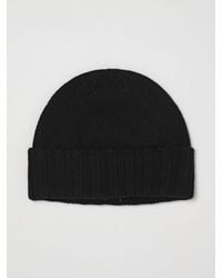 Drumohr - Gorro Beanie De Pura Cachemira En Punto De Canalé Con Vuelta - Lyst
